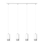 FUMIKO 4 WH/CHROME