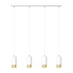 FUMIKO 4 WH/GOLD